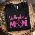 Volleyball Mom T‑Shirt - Pink Volleyball Mom shirt for Game Day & Gifts
