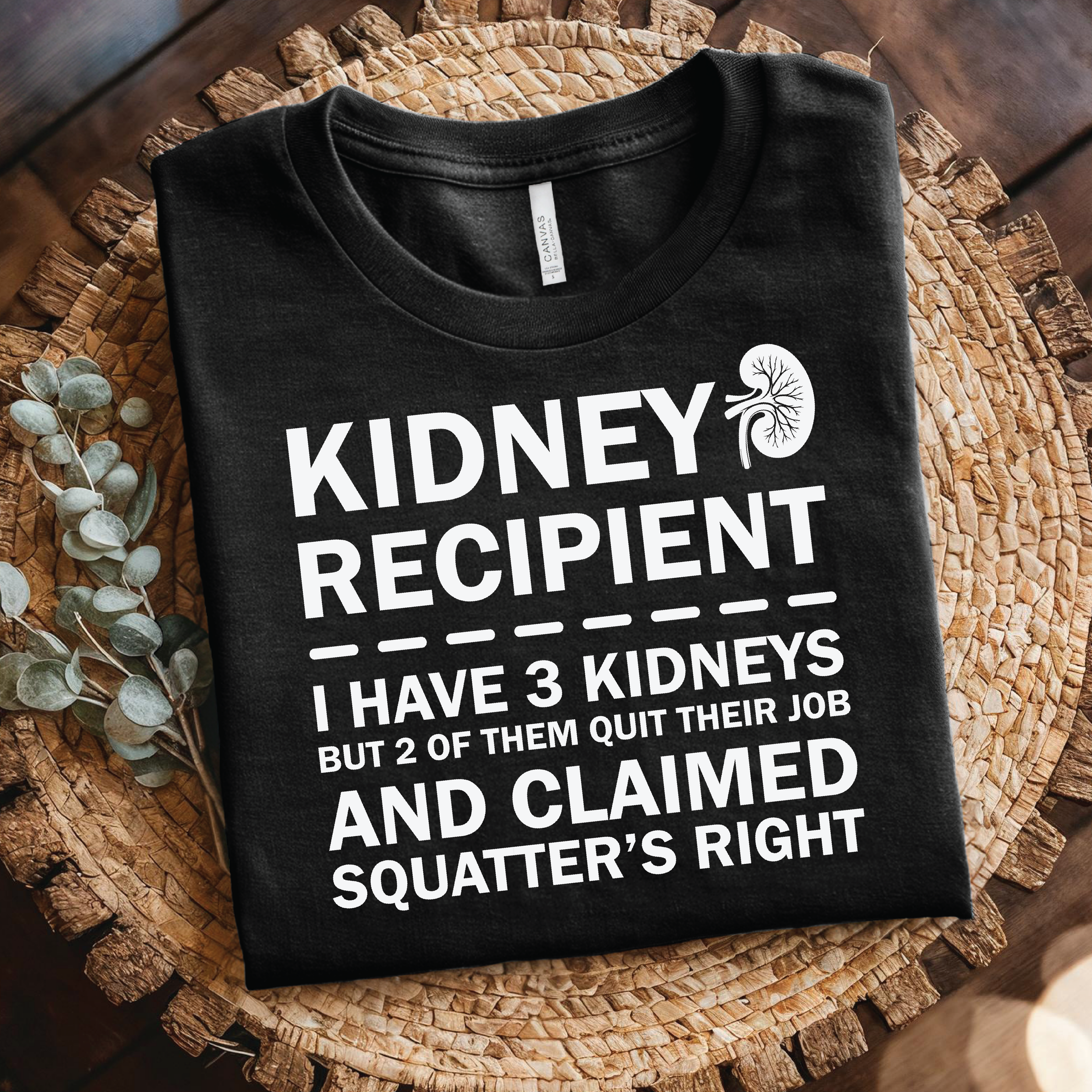 Kidney Recipient shirt - Transplant Awareness T-Shirt, Organ Donation Awareness Shirt