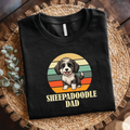 Sheepadoodle Dad T-Shirt - Funny Sheepadoodle Dog Owner shirt, Pet Parent shirt