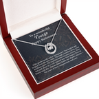 Happy Retirement Nurse Gift – Lucky In Love Necklace – Thank You to a Wonderful Nurse Jewelry with Message Card