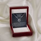 Happy Retirement Nurse Gift – Lucky In Love Necklace – Thank You to a Wonderful Nurse Jewelry with Message Card