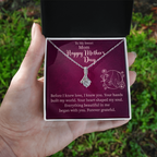 To My Sweet Mom Alluring Beauty Necklace – Meaningful Gift for Mom – Mother's Day, Birthday, or Christmas Jewelry