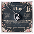 Forever Love Necklace for Mom – Sentimental Mother Gift – Elegant Jewelry with Message Card