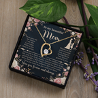 Forever Love Necklace for Mom – Sentimental Mother Gift – Elegant Jewelry with Message Card