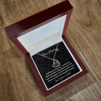 New Mom Baby Feet Heart Necklace – Meaningful Gift for New Mother – Baby Footprint Jewelry with Heart Pendant